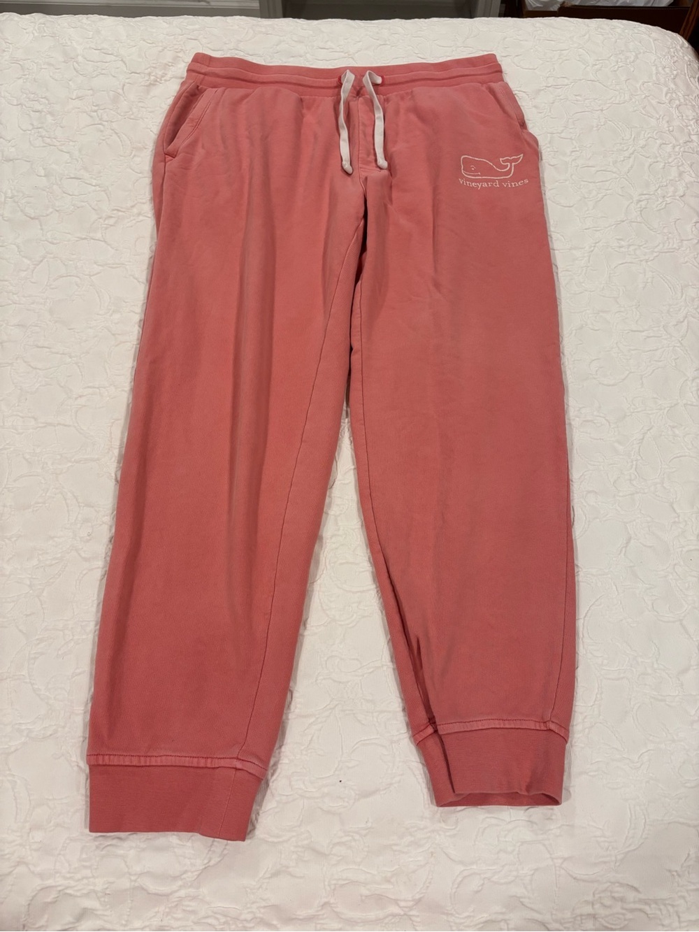 Vineyard Vines Men’s Coral Drawstring Joggers